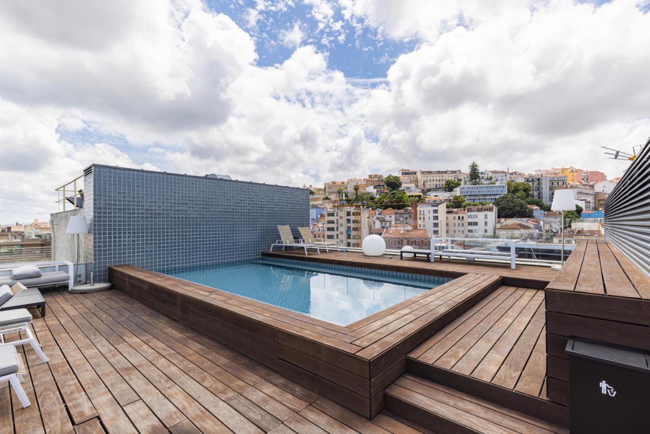 Liberdade Elegance W/Rooftop Pool By Lovelystay Lisboa Eksteriør billede