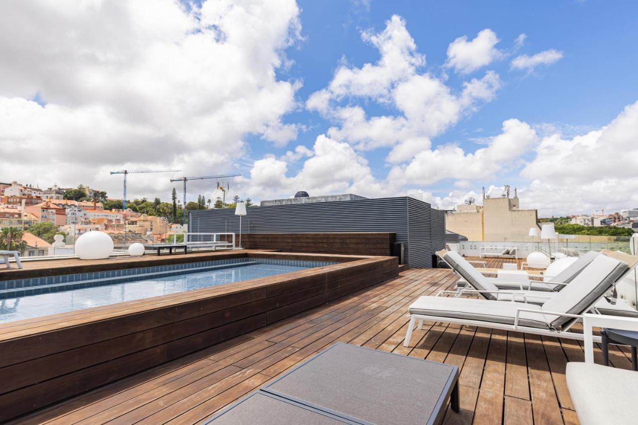 Liberdade Elegance W/Rooftop Pool By Lovelystay Lisboa Eksteriør billede